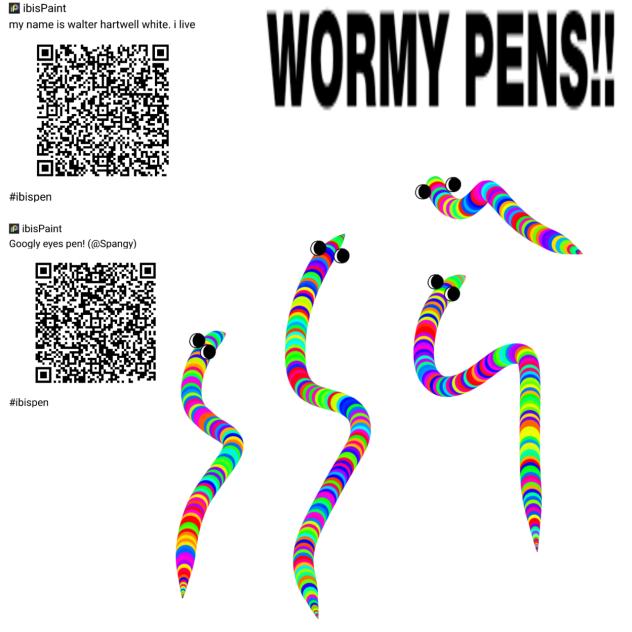 SILLY WORM PEN!!