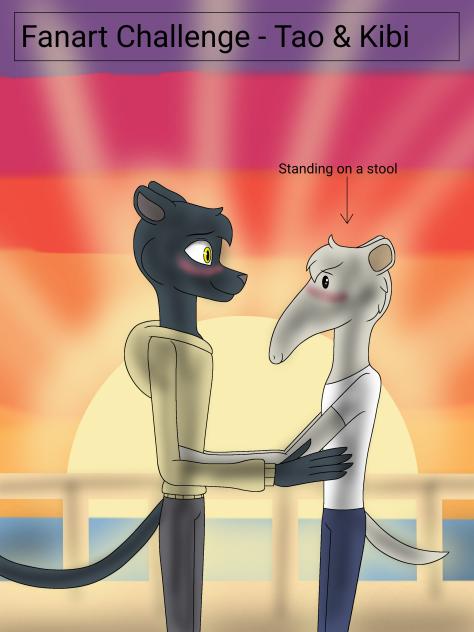 Fanart Challenge - Tao & Kibi