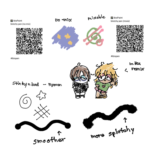 blotchy pen remix of stinky n bad pen