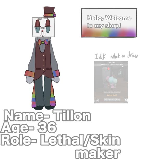 Here’s my oc 😟