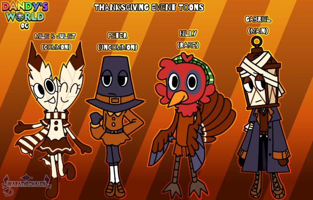 I Made Thanksgiving event toons oc