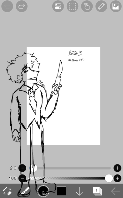 Leo’s villain arc 😍