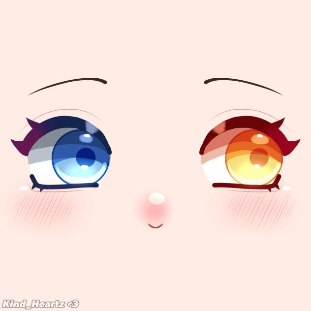New way of doing girl eyes