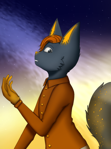 Space Cat (Request) - ibisPaint