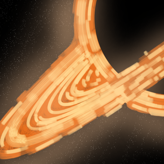 Messy Black Hole