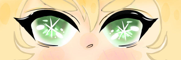Idol eyes (green 🍃 🌳)