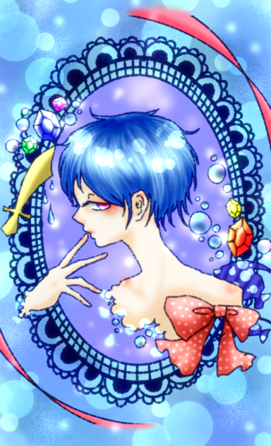 【線画】人魚姫【拝借】