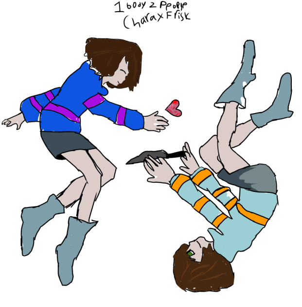 Chara x Frisk part 1