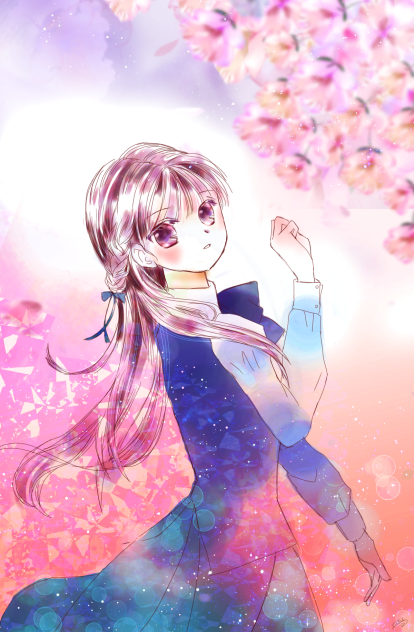 桜の樹の下で