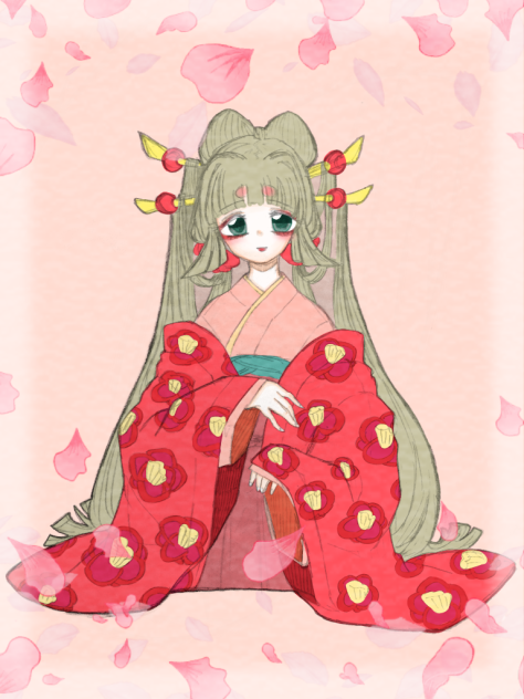 椿イメージの妖