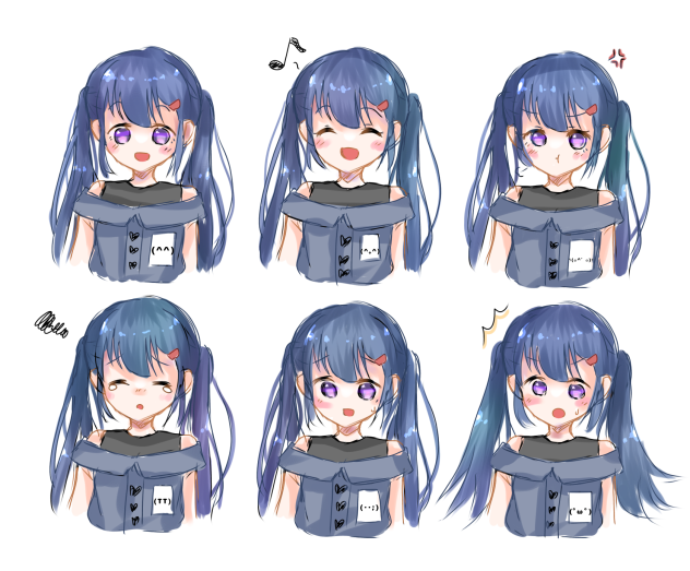 さきちゃんの立ち絵っ！