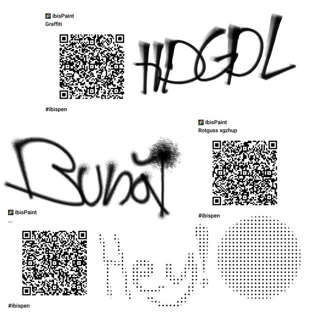 grafitti brushes