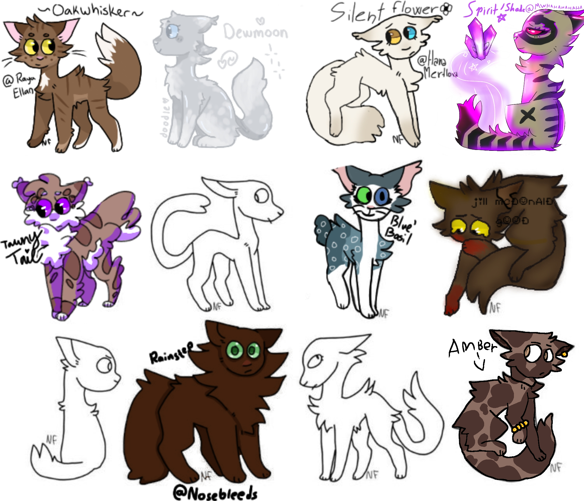 CAT COLLAB ;3 - ibisPaint