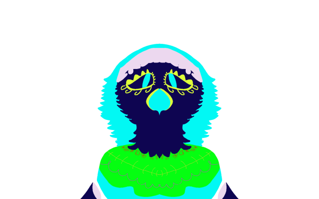 cute lil bird oc I drew