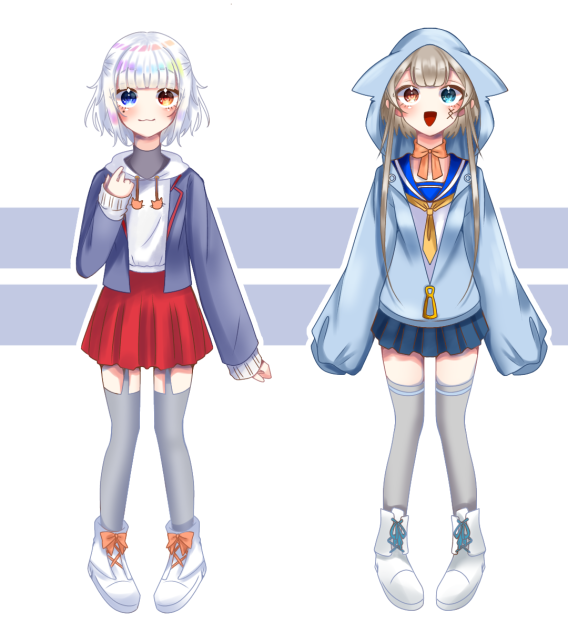 ٩( ᐛ )( ᐖ )۶（？）