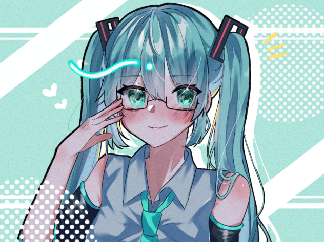 メガネミクちゃ