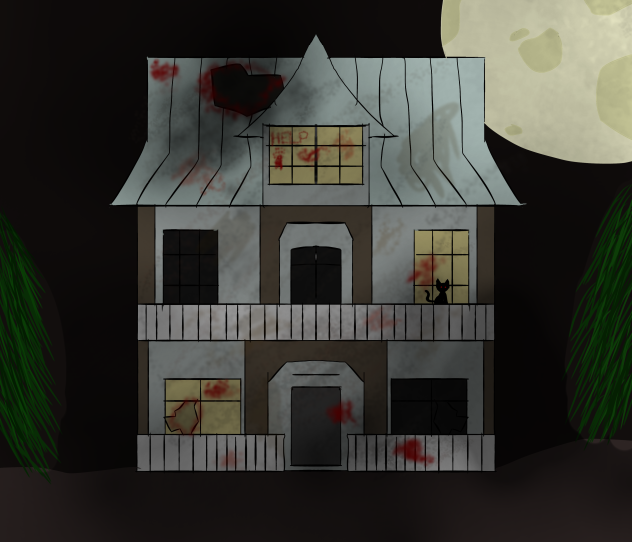 Haunted house dare