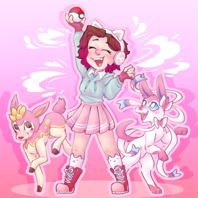 Me as a pokemon trainer