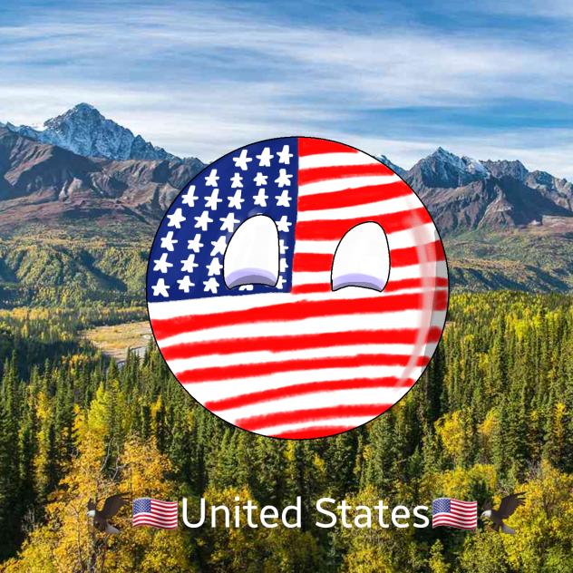 🦅🇺🇲United States Countryball!🇺🇲🦅