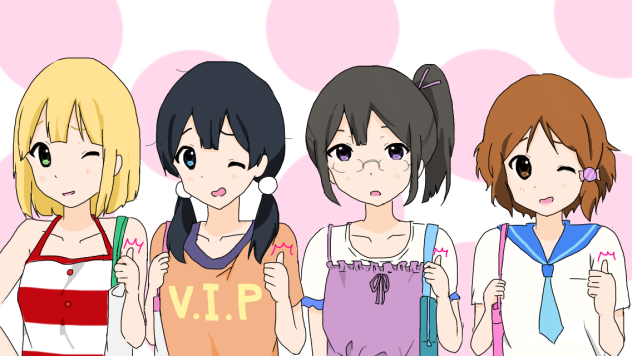 4人揃って…グッ!!