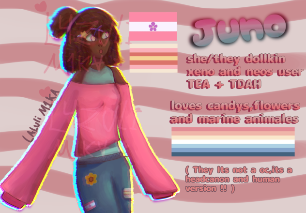 Juno from omega strikers but in my stile