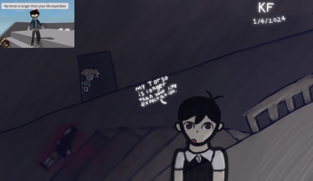 (OMORI SPOILERS+TW) omori crap-post
