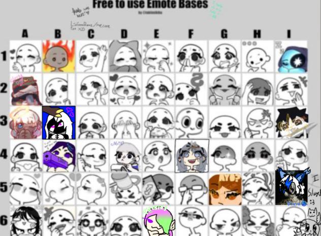 Many faces collab - ibisPaint