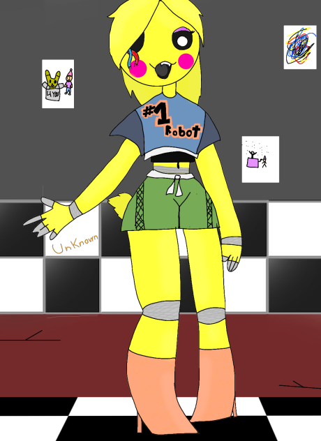 FNaF toy chica
