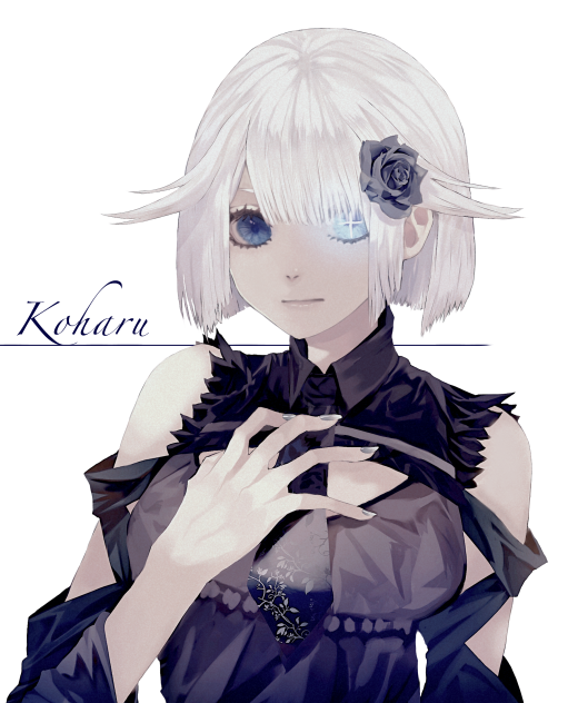 白い少女 Ibispaint