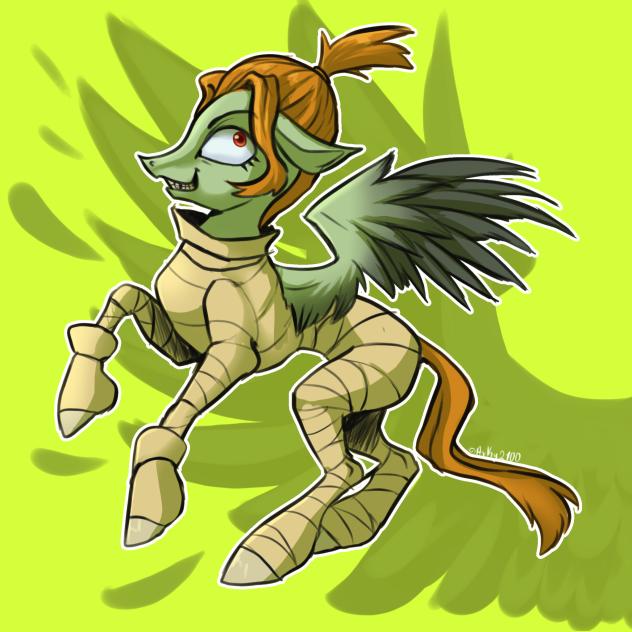 Melancoly pony