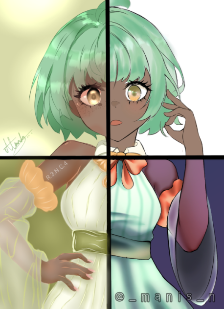 Collaboration with @Rennitamonica3