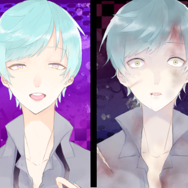 攻め顔×絶望顔