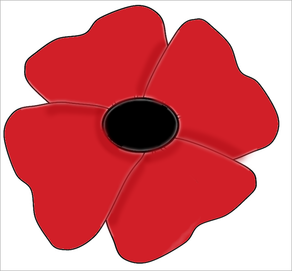 Poppy for Remembrance Day