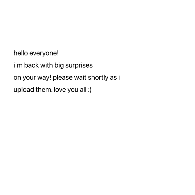 IM BACK