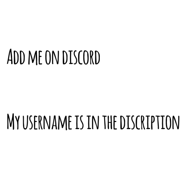 I got discord!