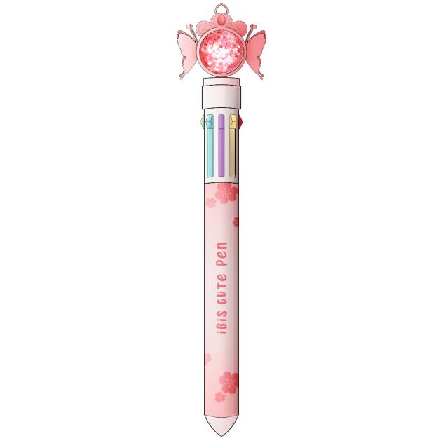 Multicolor Ballpoint Pen - Pink - ibisPaint