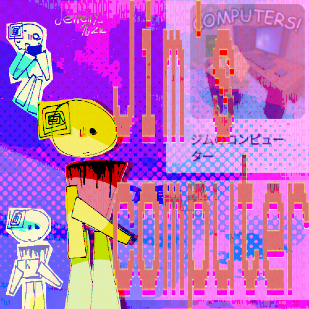Jim Computer Chibi Jim's computer - ibisPaint