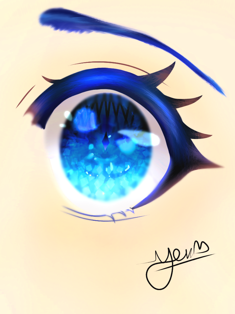 look at my eyes ibisPaint