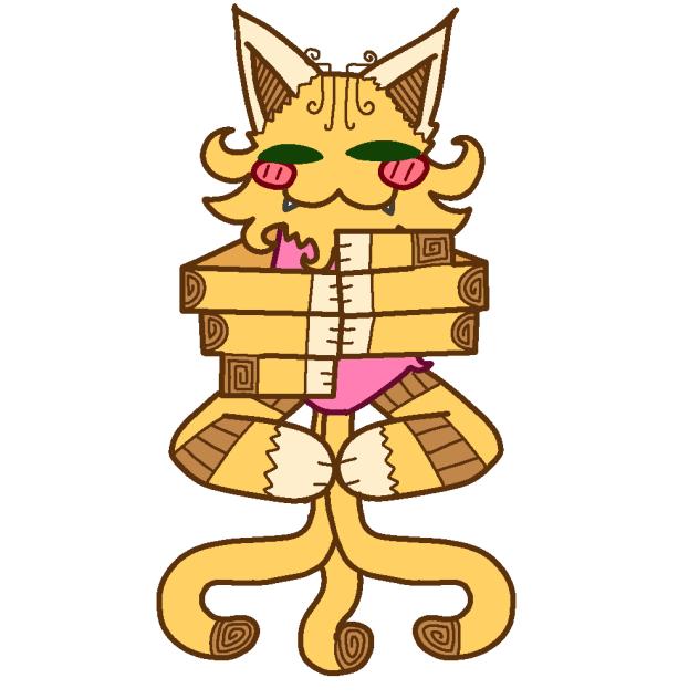 God Cat meditating