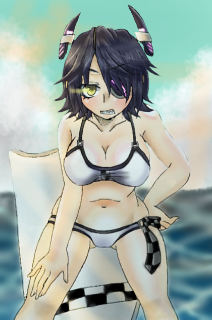 夏水着グラの天龍ちゃん