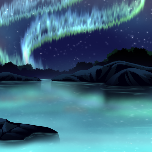 Night Sea - ibisPaint