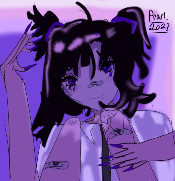 purple light