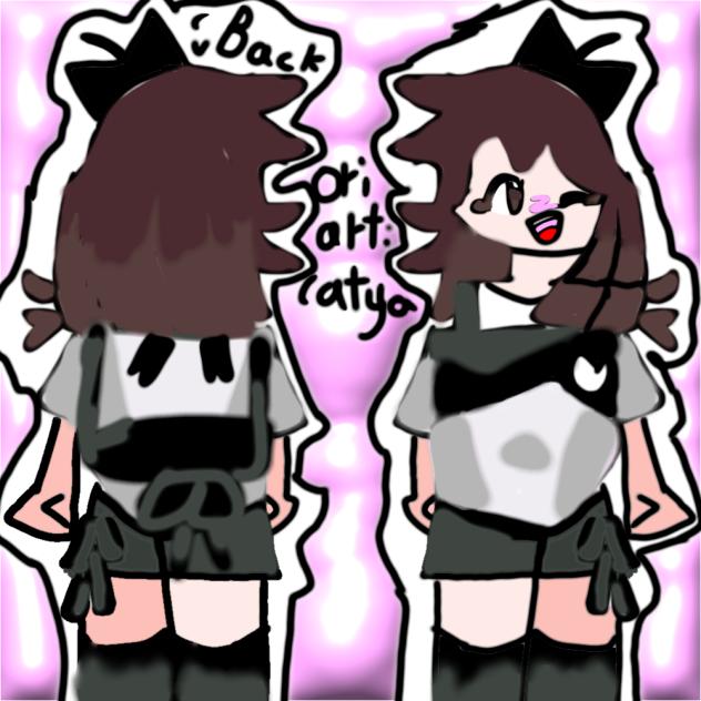 fan art for catya.from Mrs Little tan