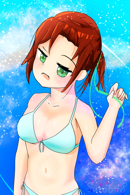 砂浜の精霊