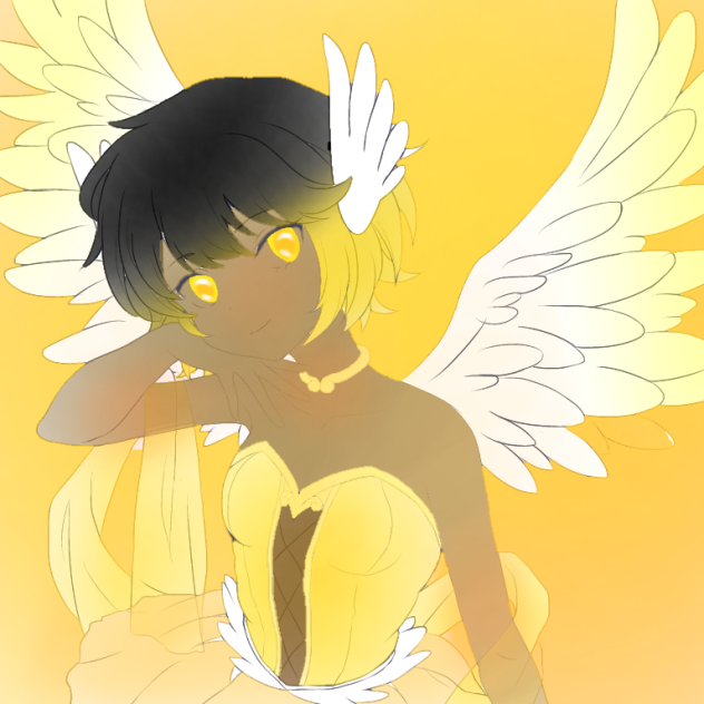 cute angel girl