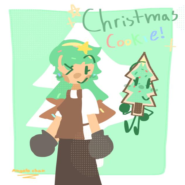 Christmas cookie as a human!
