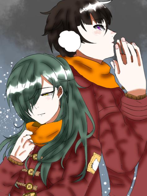 ある雪の日の本丸