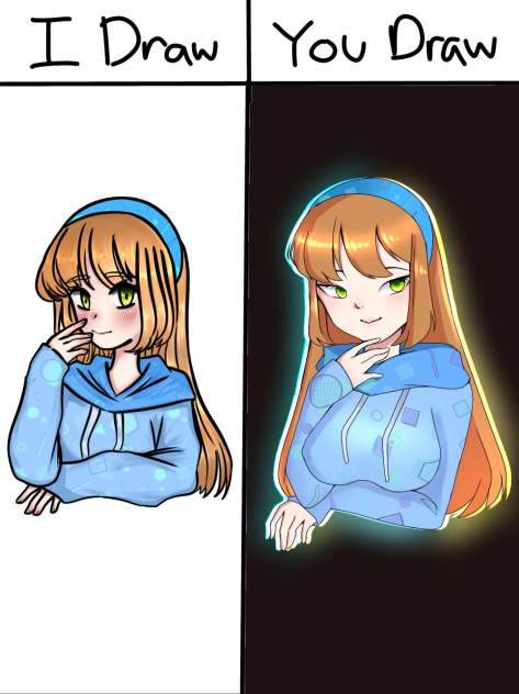 I draw you draw with Alexah Tandoy