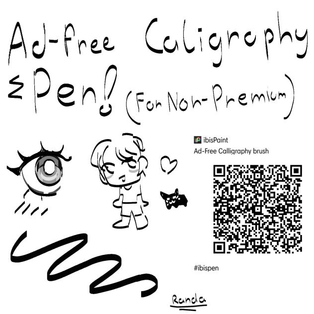 Ad free Calligraphy brush! - ibisPaint