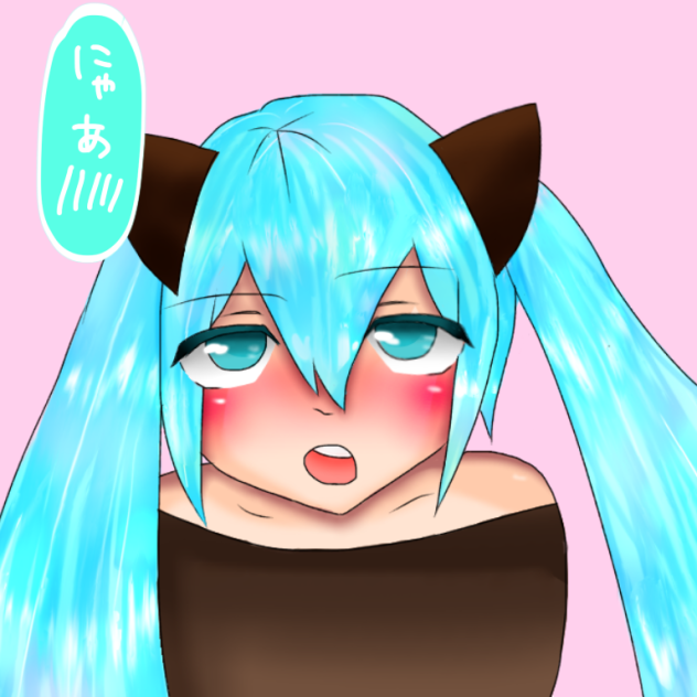 猫ミク